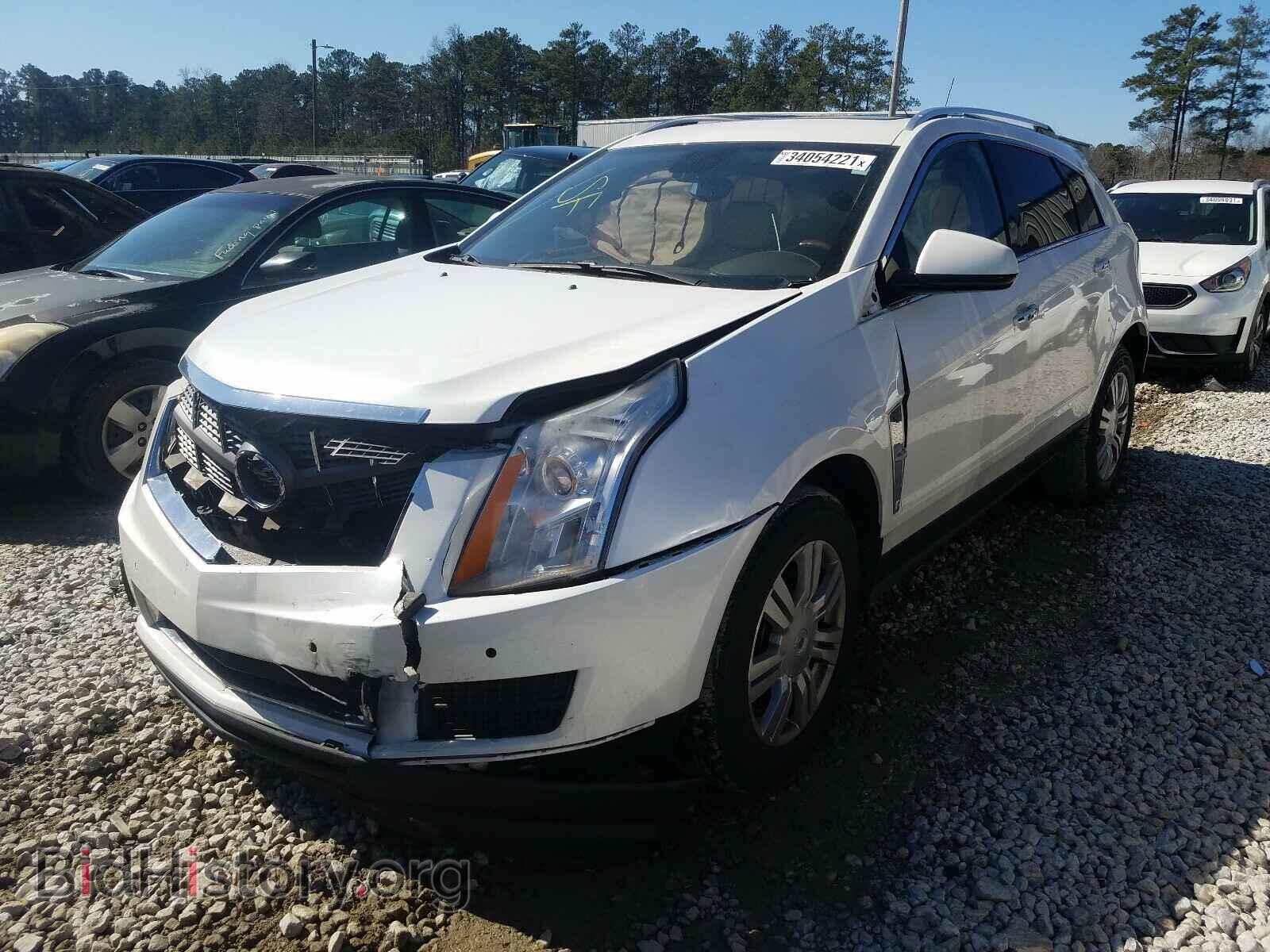 2010 CADILLAC SRX - VIN: 3GYFNAEY8AS573037 - Фото 2