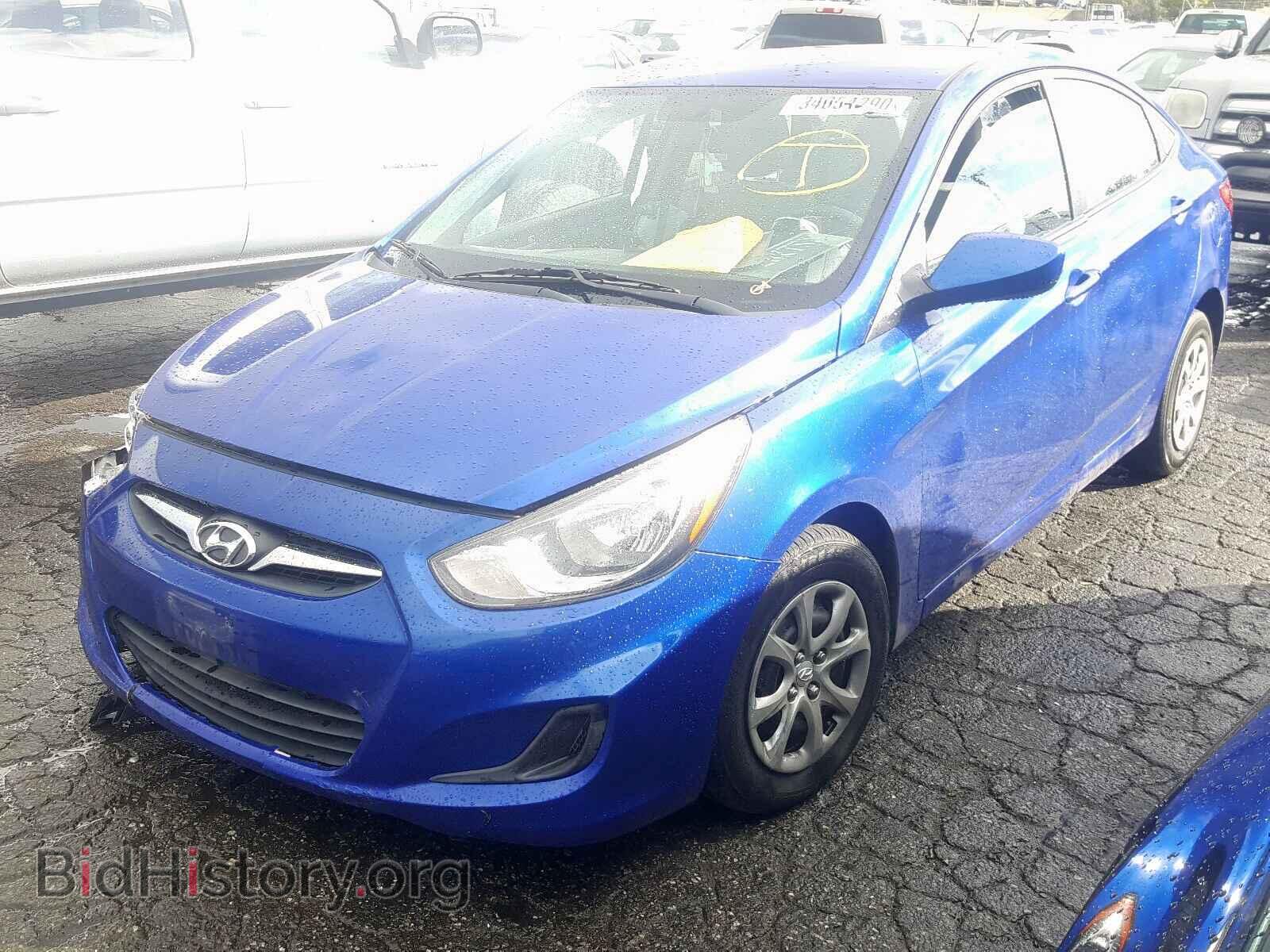 2013 HYUNDAI ACCENT - VIN: KMHCT4AE9DU548319 - Фото 2