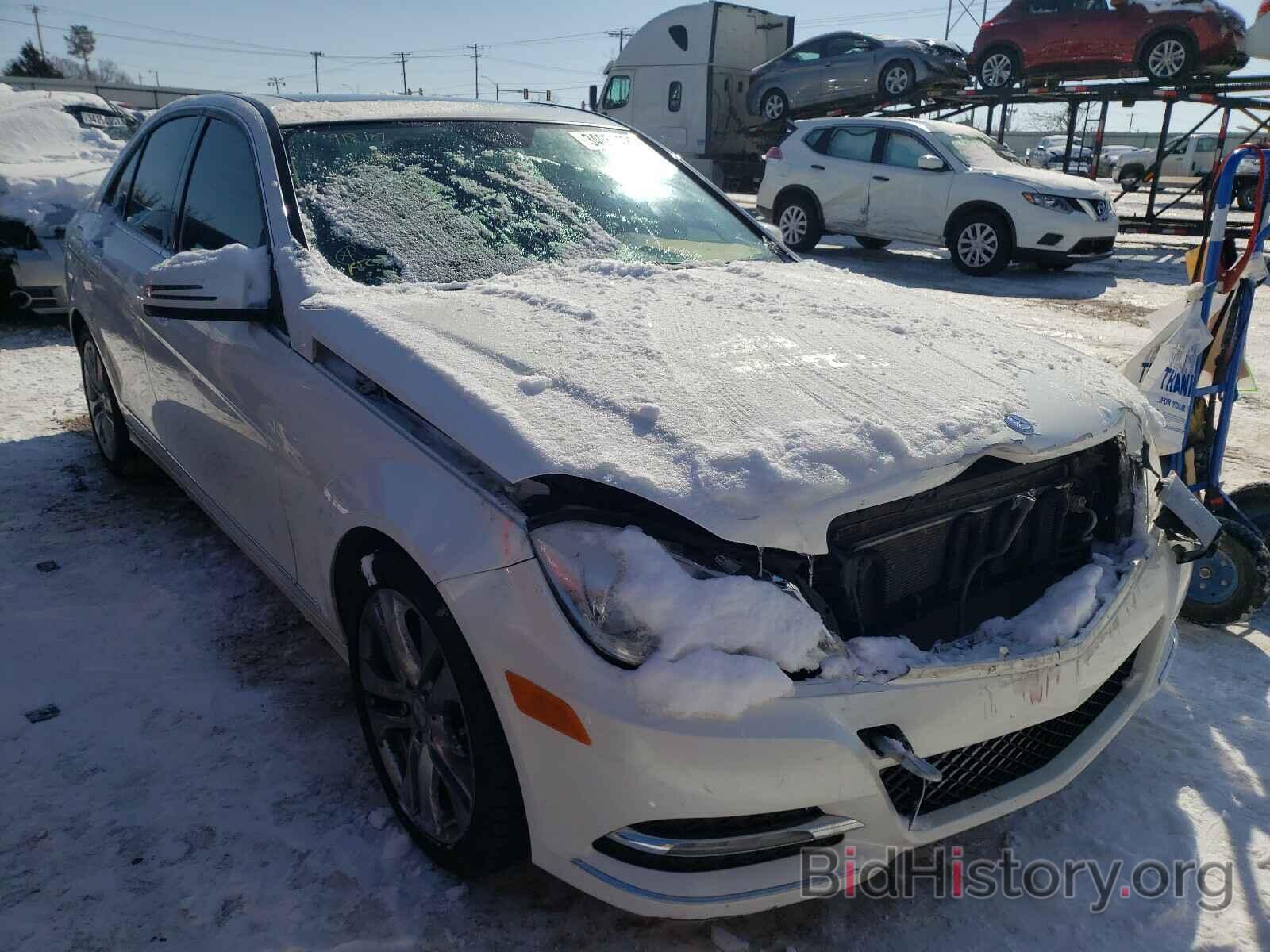 Photo WDDGF8BB1CF918129 - MERCEDES-BENZ C CLASS 2012