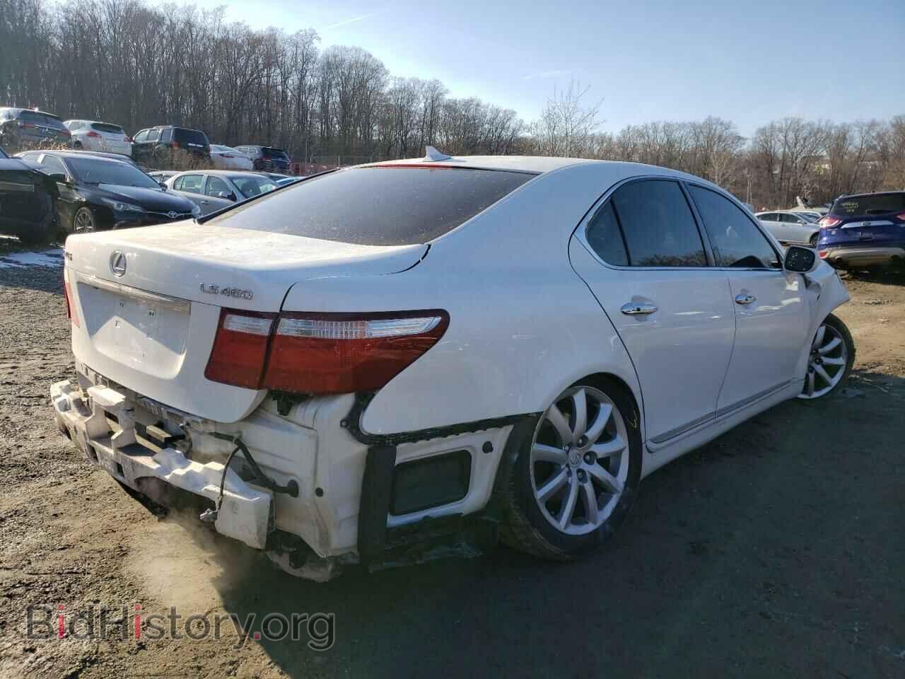 2007 LEXUS LS460 - VIN: JTHBL46F975048255 - Фото 4