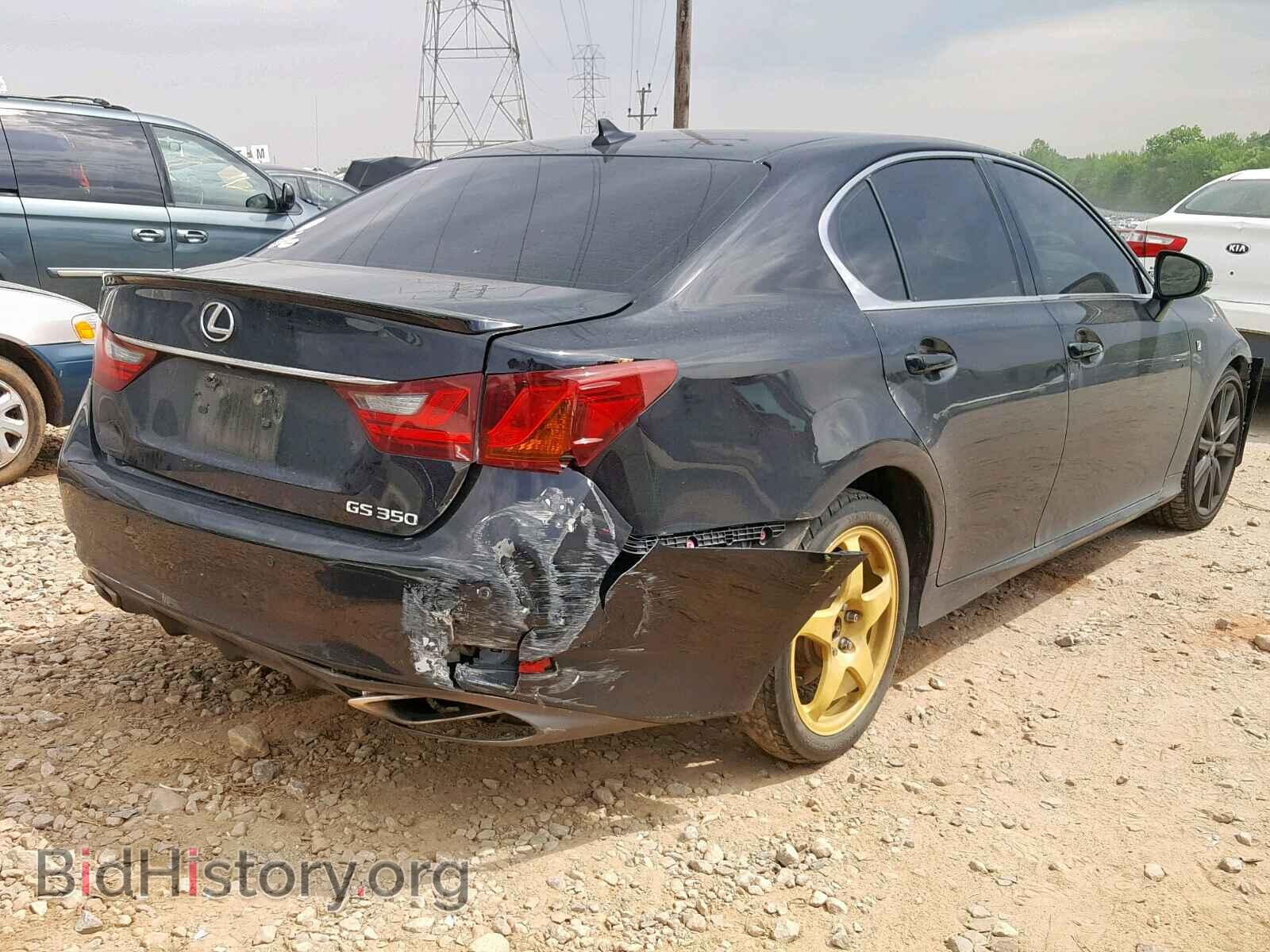 2013 LEXUS GS350 - VIN: JTHBE1BL8D5027784 - Фото 4