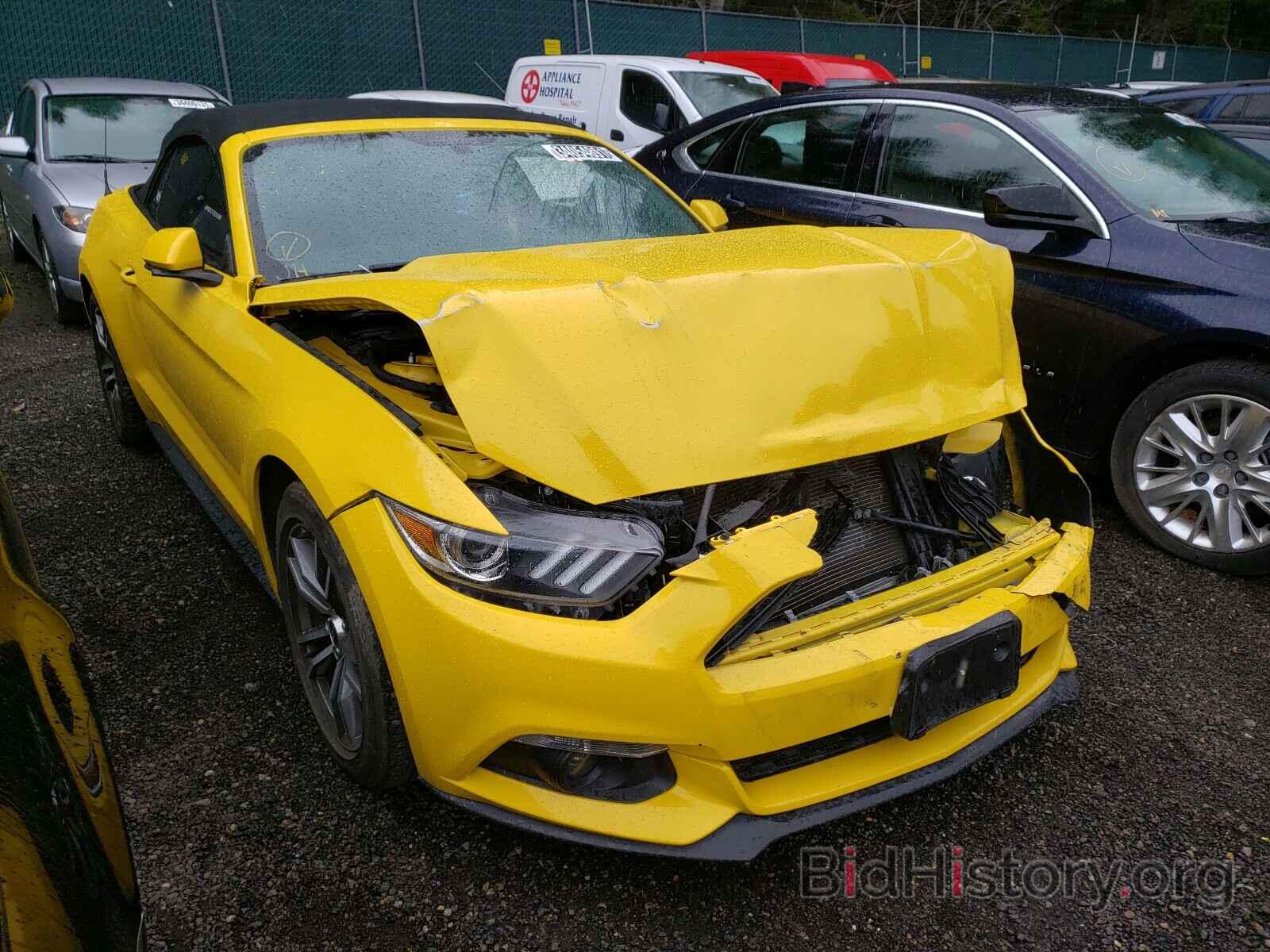 Photo 1FATP8UH3G5305048 - FORD MUSTANG 2016