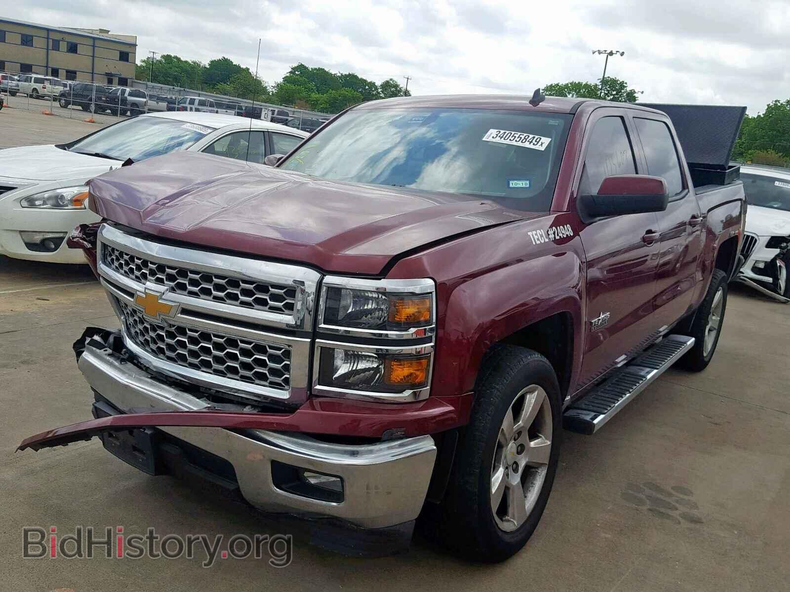 2014 CHEVROLET SILVERADO - VIN: 3GCPCREC5EG564663 - Фото 2