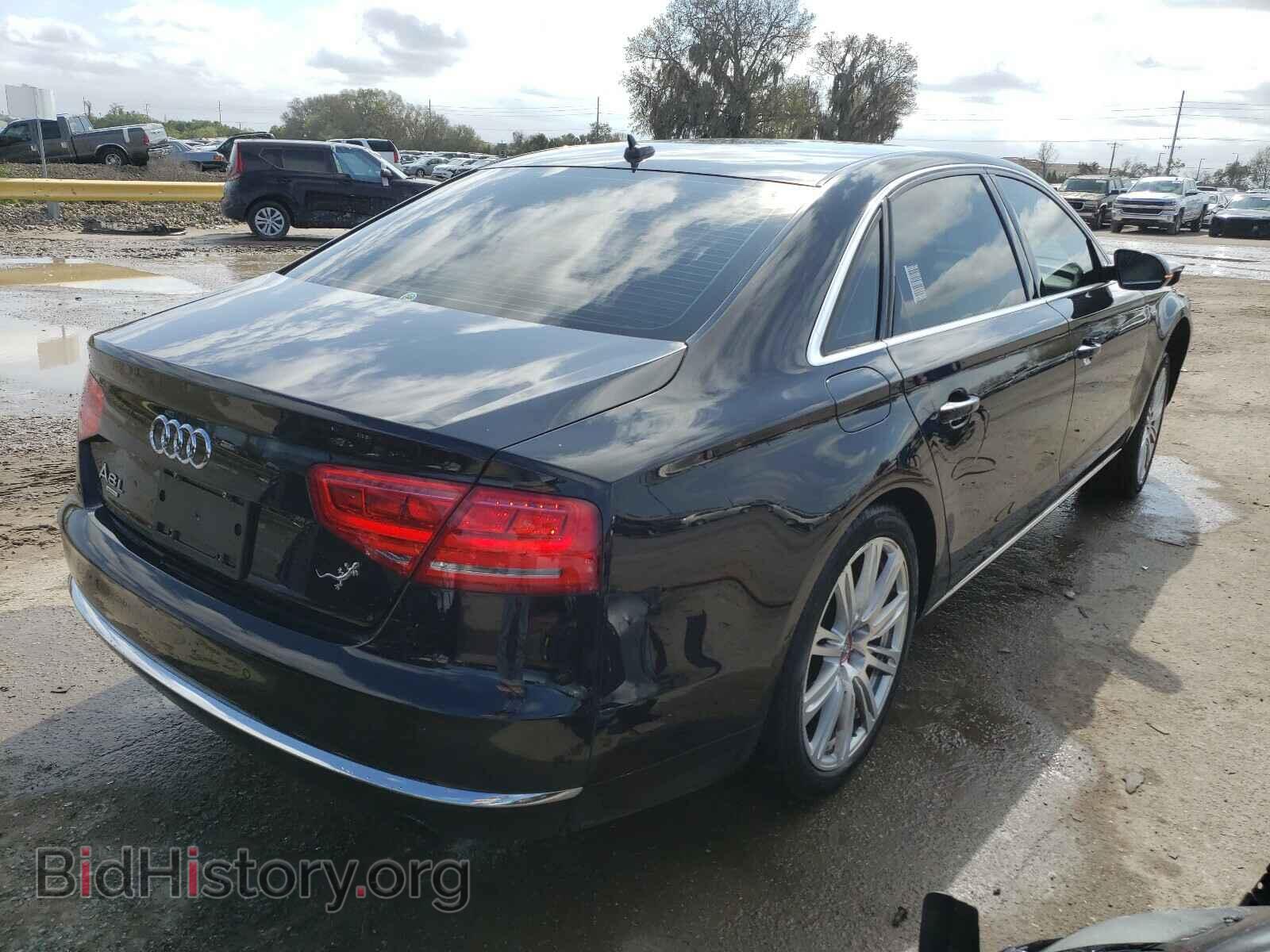 2014 AUDI A8 - VIN: WAURGAFD6EN002667 - Фото 4
