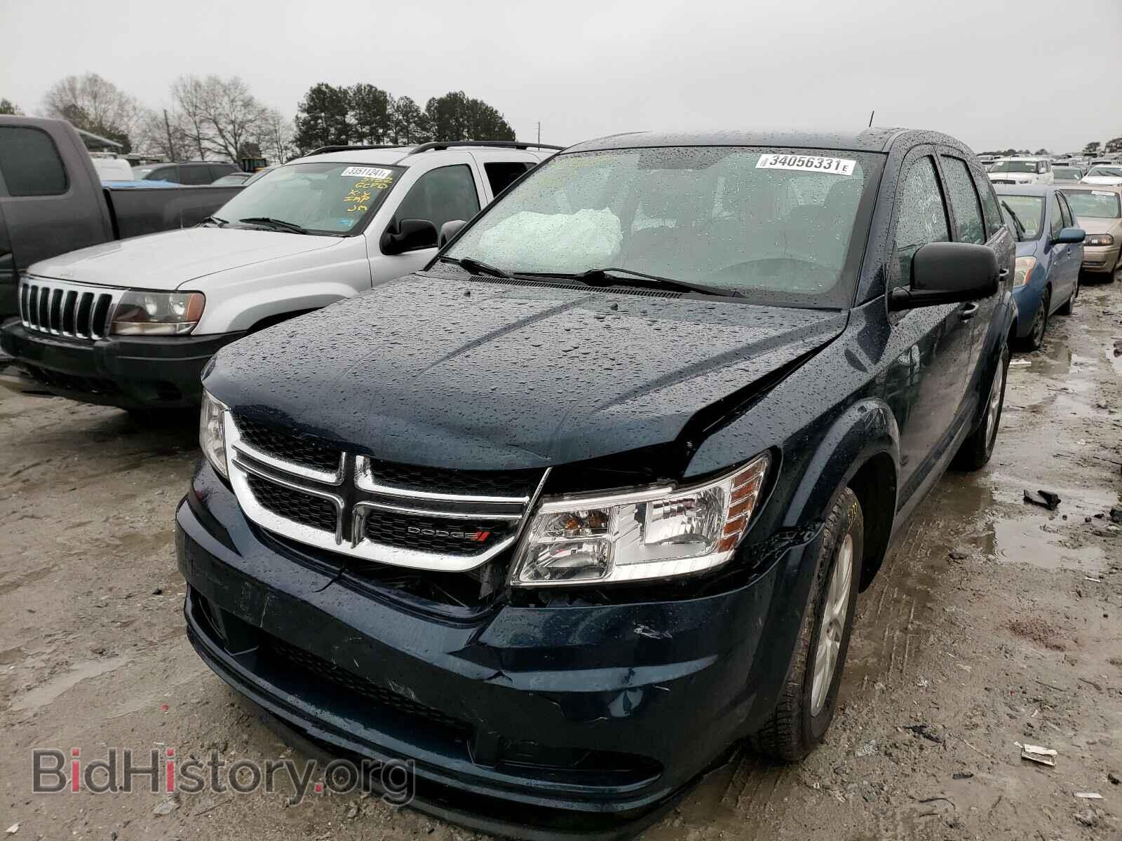 2014 DODGE JOURNEY - VIN: 3C4PDCAB7ET268249 - Фото 2
