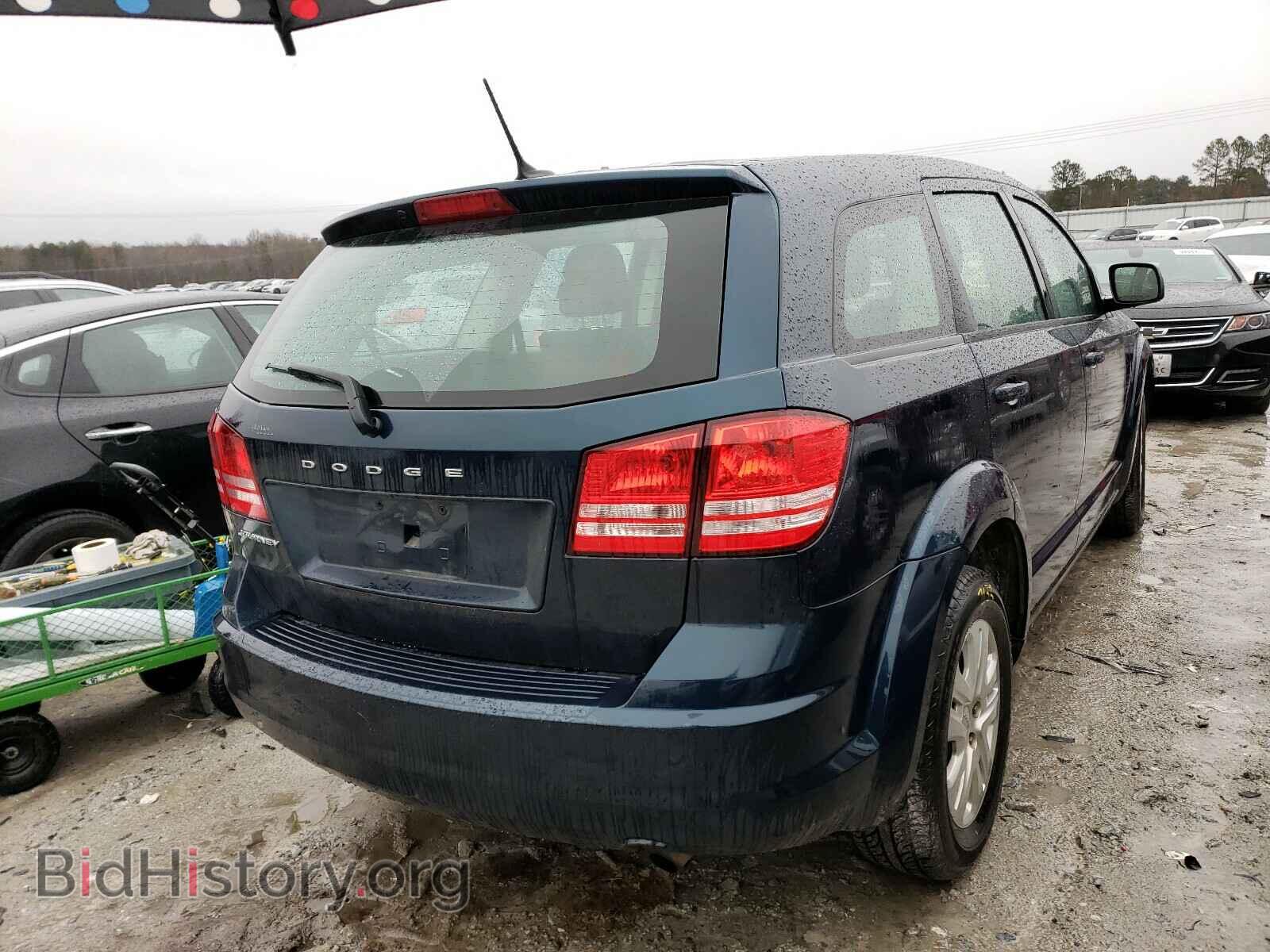 2014 DODGE JOURNEY - VIN: 3C4PDCAB7ET268249 - Фото 4