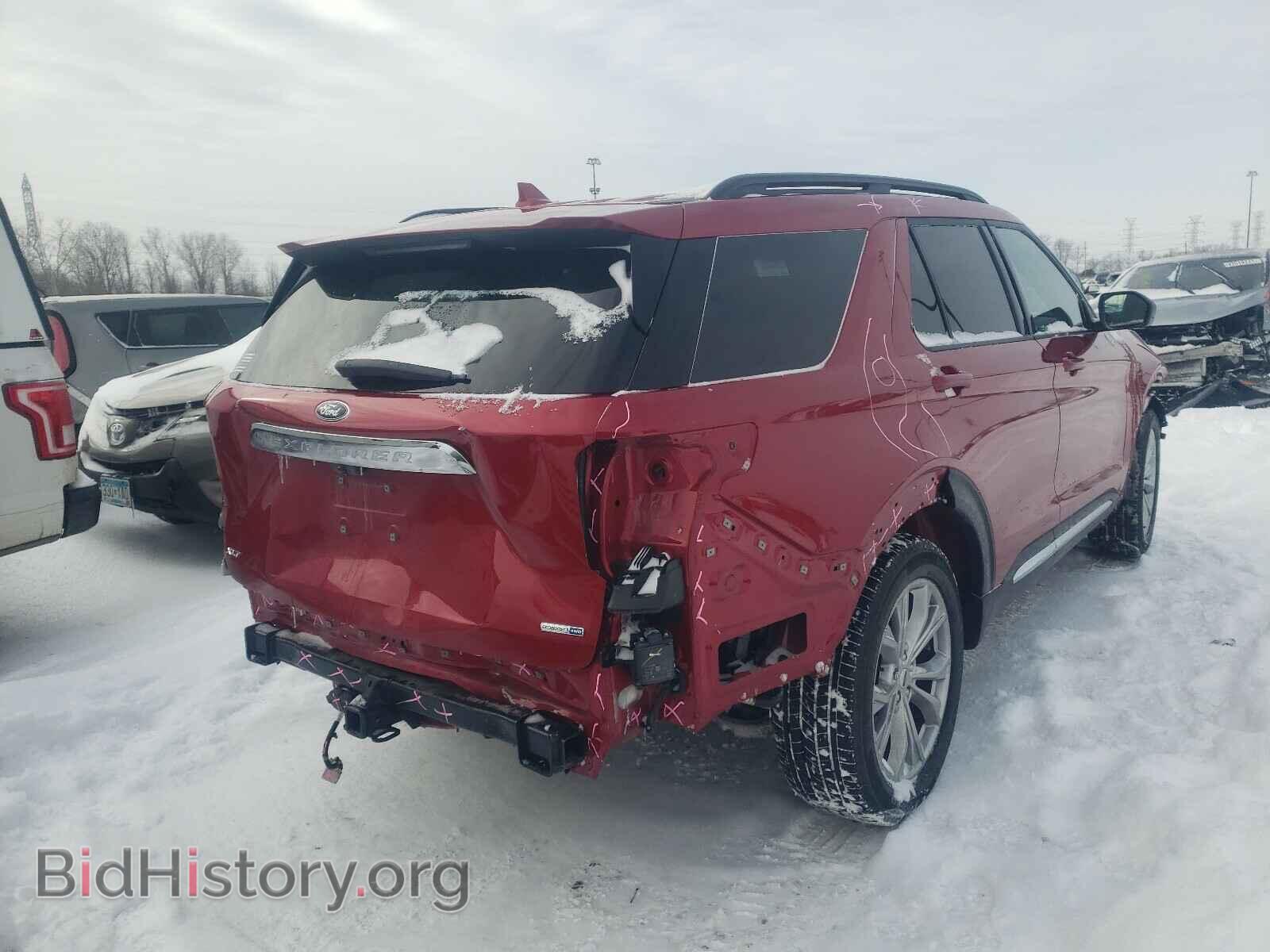 2020 FORD EXPLORER - VIN: 1FMSK8DH6LGA60681 - Фото 4