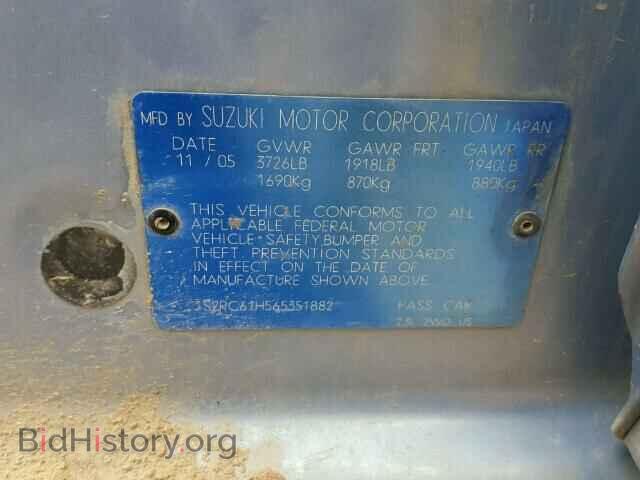 2006 SUZUKI AERIO - VIN: JS2RC61H565351882 - Фото 10