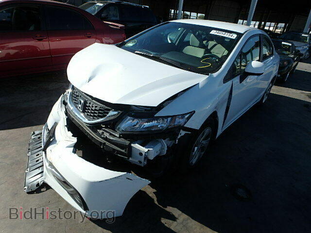2013 HONDA CIVIC - VIN: 19XFB2F53DE244385 - Фото 2