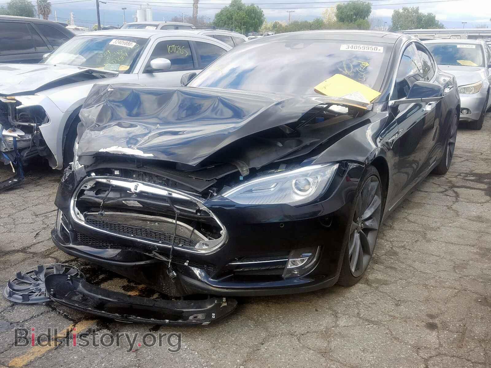 2016 TESLA MODEL S - VIN: 5YJSA1E41GF130162 - Фото 2