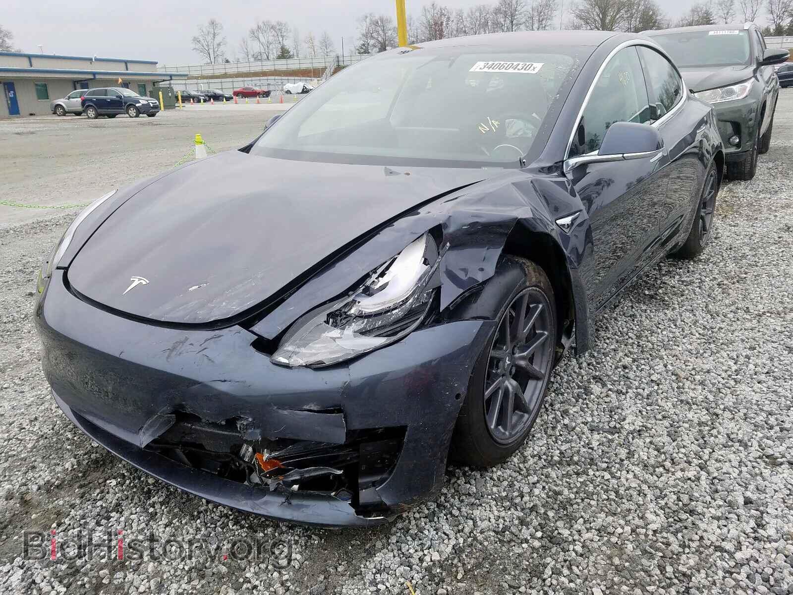 2019 TESLA MODEL 3 - VIN: 5YJ3E1EA9KF313638 - Фото 2