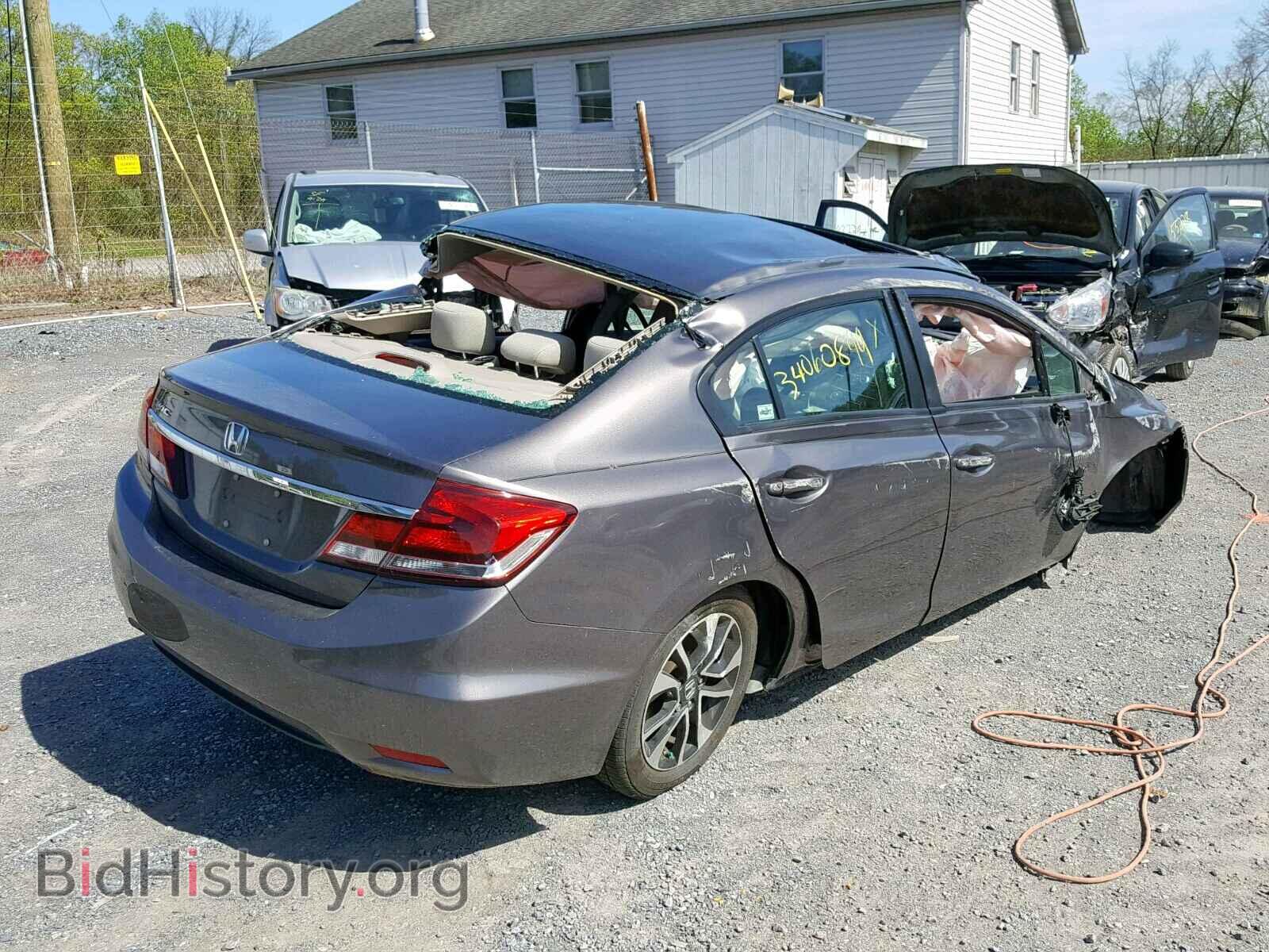 2013 HONDA CIVIC - VIN: 19XFB2F89DE250699 - Фото 4