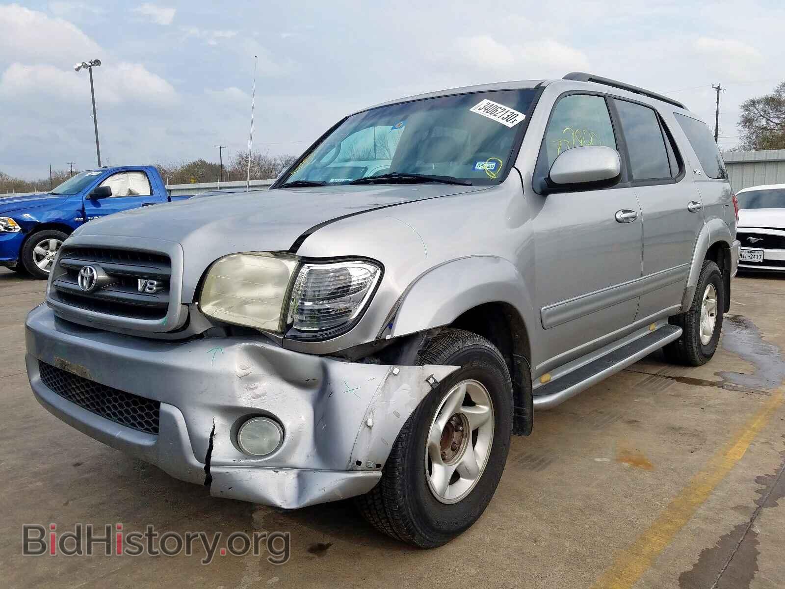 2003 TOYOTA SEQUOIA - VIN: 5TDZT34A03S170511 - Фото 2