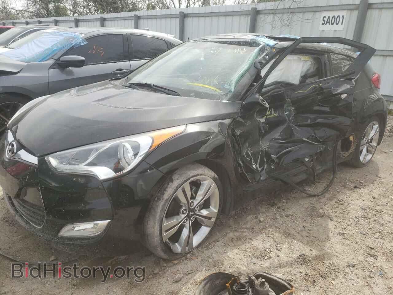 2012 HYUNDAI VELOSTER - VIN: KMHTC6AD2CU077809 - Фото 2