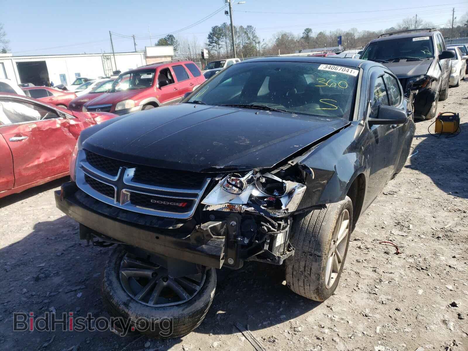 2013 DODGE AVENGER - VIN: 1C3CDZAG8DN621582 - Фото 2