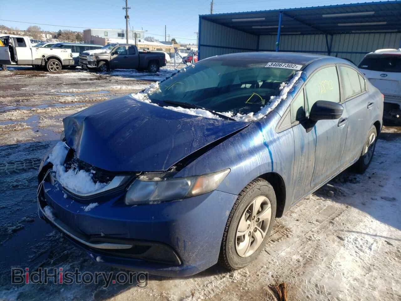 2015 HONDA CIVIC - VIN: 2HGFB2F58FH525977 - Фото 2