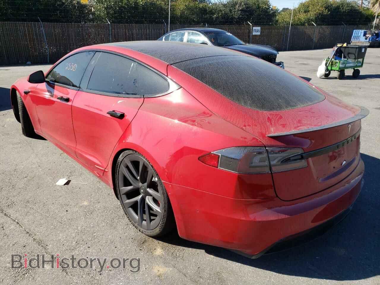 2021 TESLA MODEL S - VIN: 5YJSA1E69MF446924 - Фото 3