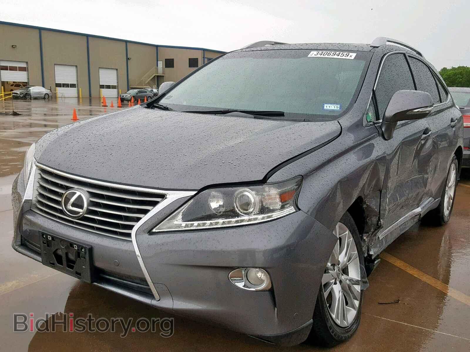 2013 LEXUS RX 350 - VIN: 2T2ZK1BA4DC105483 - Фото 2