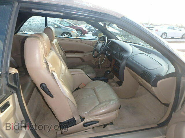 1999 CHRYSLER SEBRING - VIN: 3C3EL55H2XT601940 - Фото 5