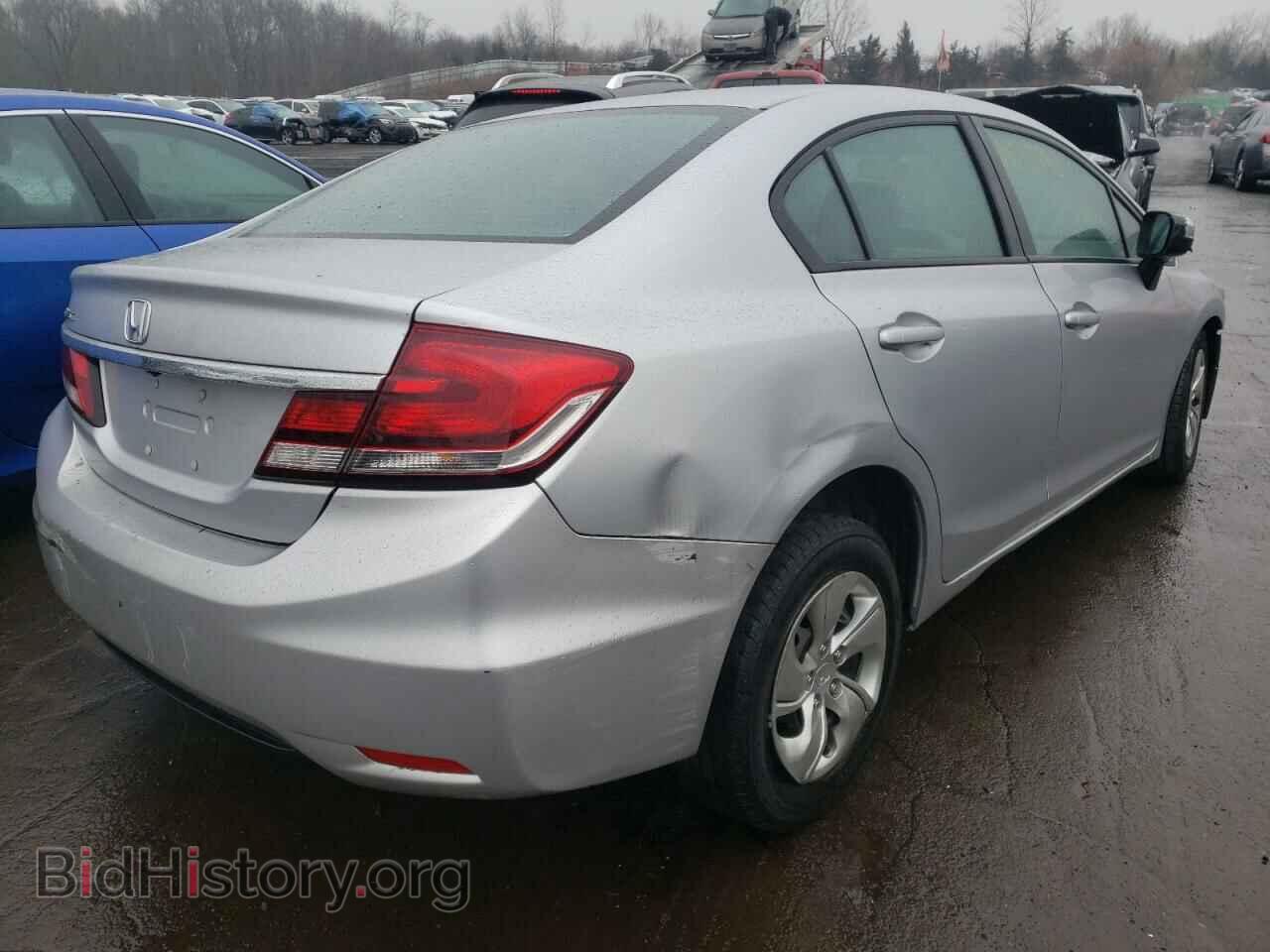 2015 HONDA CIVIC - VIN: 19XFB2F56FE294703 - Фото 4