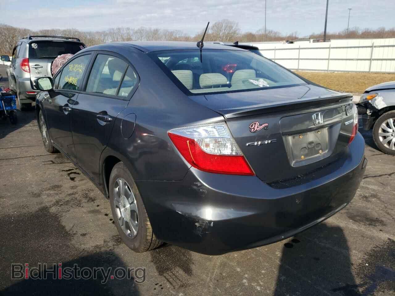 2012 HONDA CIVIC - VIN: JHMFB4F20CS005257 - Photo 3
