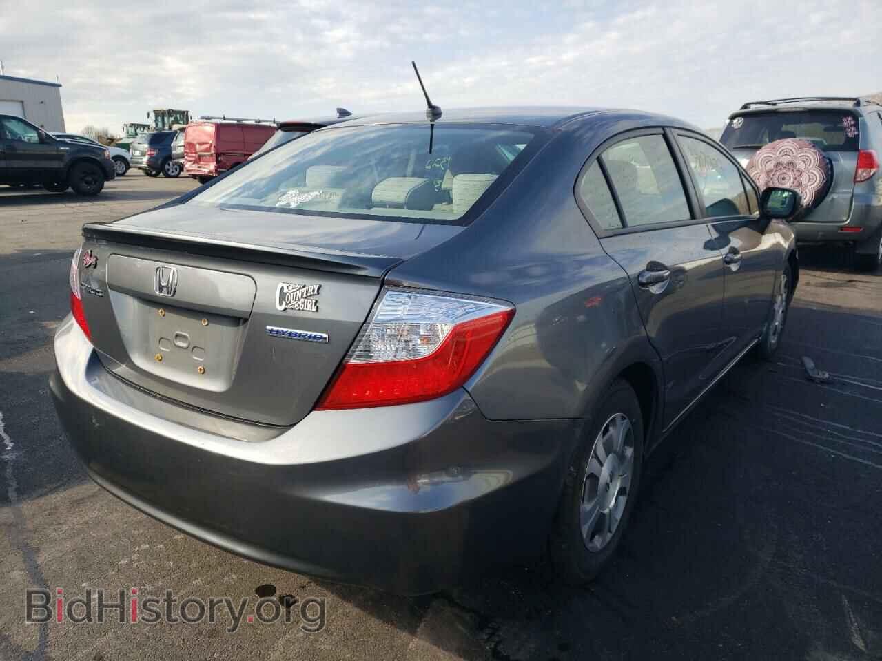 2012 HONDA CIVIC - VIN: JHMFB4F20CS005257 - Photo 4