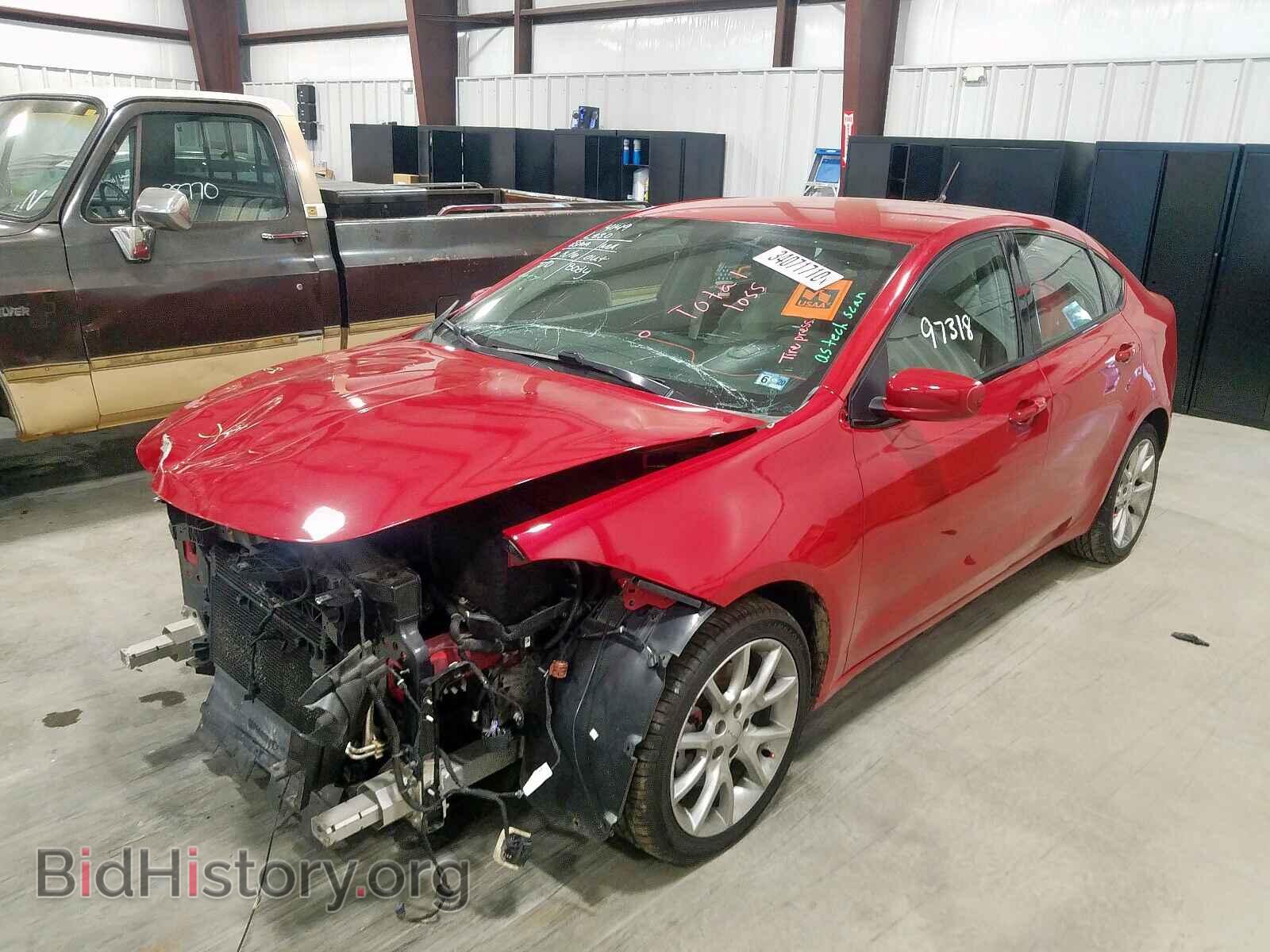 2013 DODGE DART - VIN: 1C3CDFBA1DD170591 - Фото 2