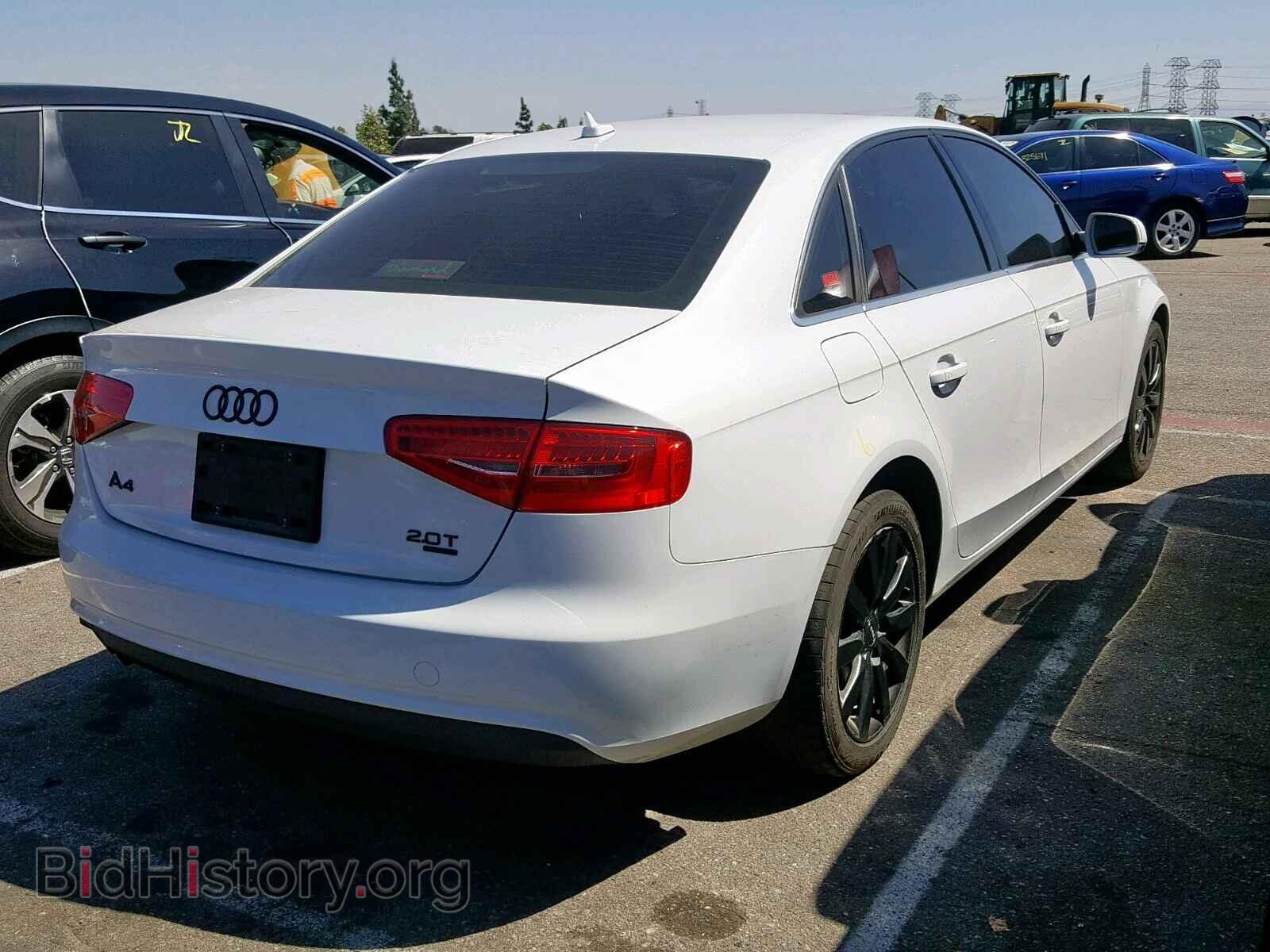 2013 AUDI A4 - VIN: WAUBFAFL6DN009919 - Photo 4