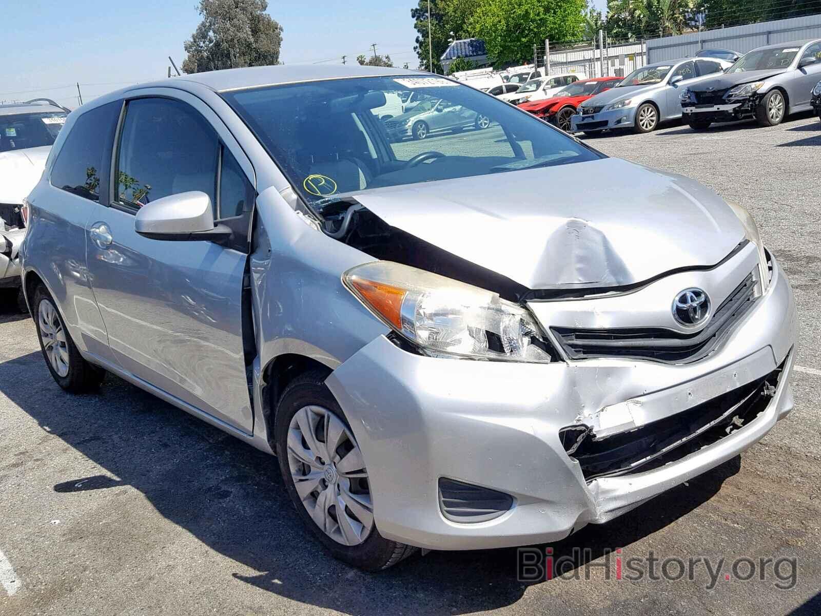 Photo JTDJTUD3XCD508996 - TOYOTA YARIS 2012