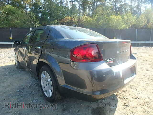 2014 DODGE AVENGER - VIN: 1C3CDZAB7EN227321 - Фото 3