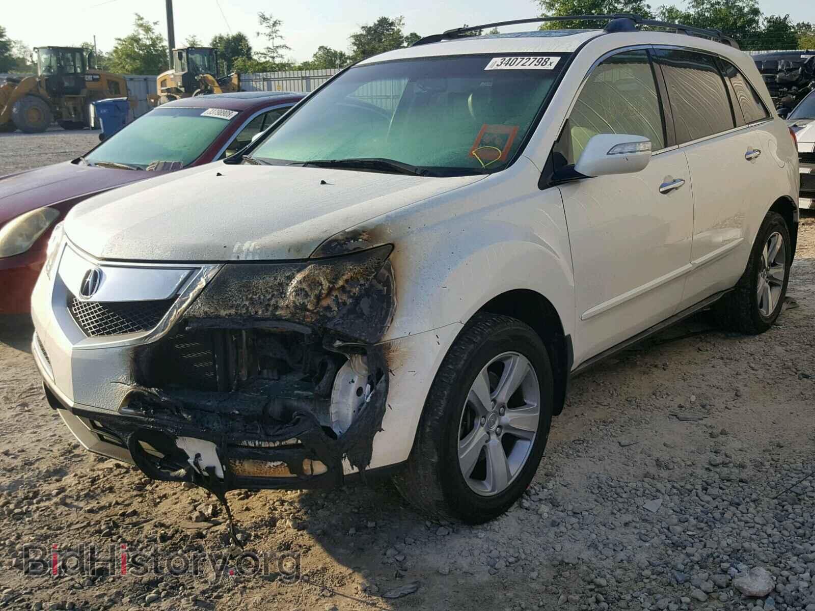 2011 ACURA MDX - VIN: 2HNYD2H4XBH517227 - Фото 2