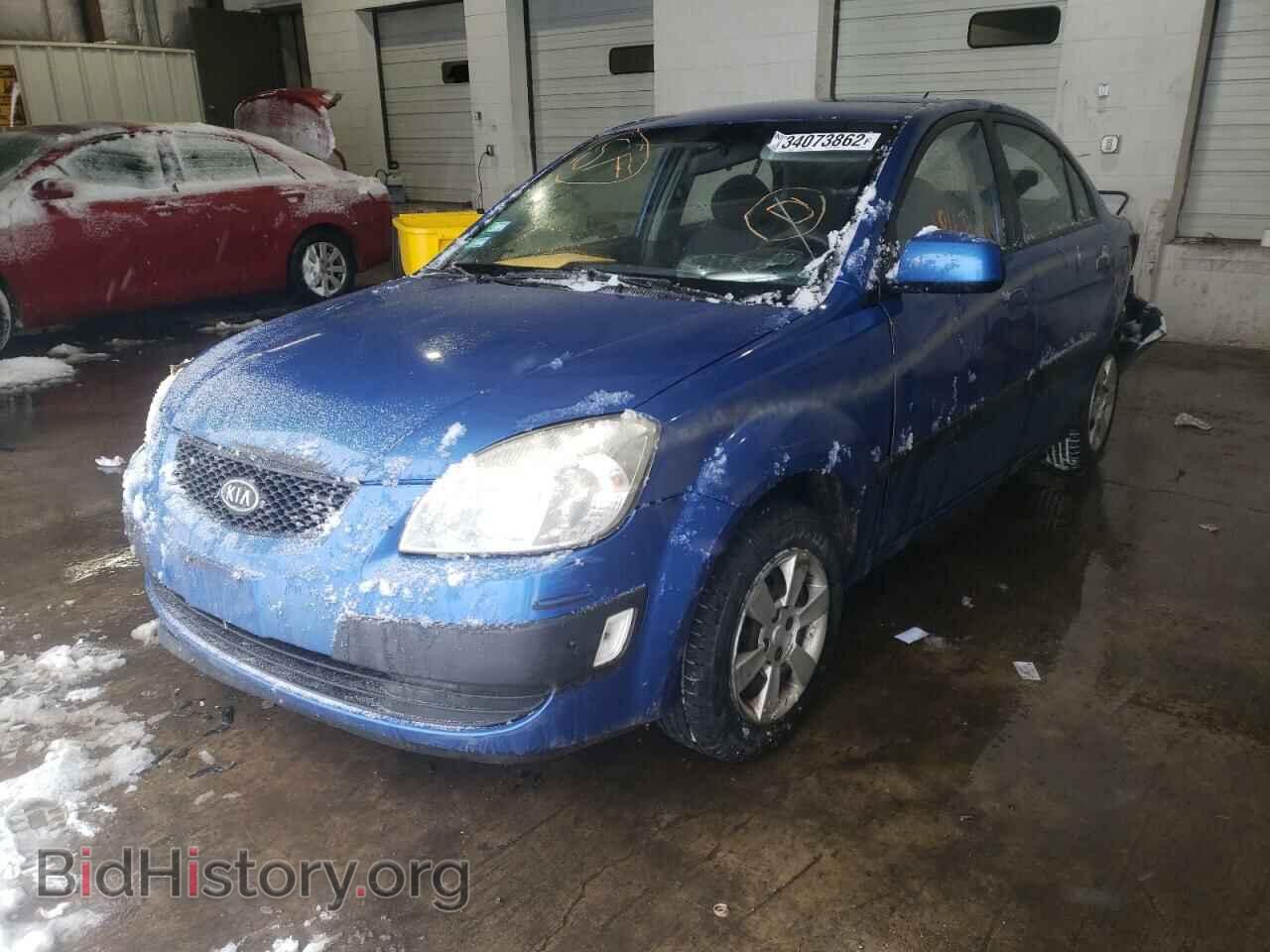 2007 KIA RIO - VIN: KNADE123876204887 - Фото 2