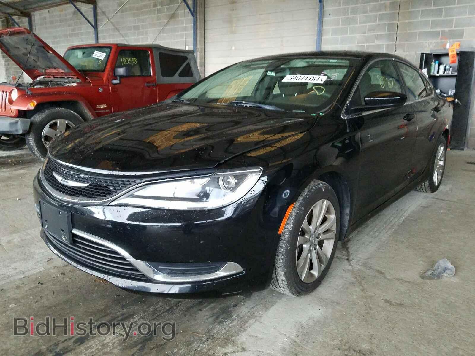 2015 CHRYSLER 200 - VIN: 1C3CCCAB9FN655229 - Фото 2