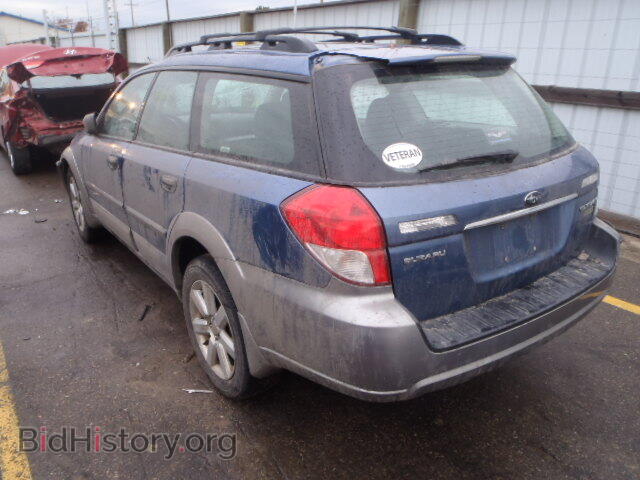 2008 SUBARU OUTBACK - VIN: 4S4BP61C387321111 - Фото 3