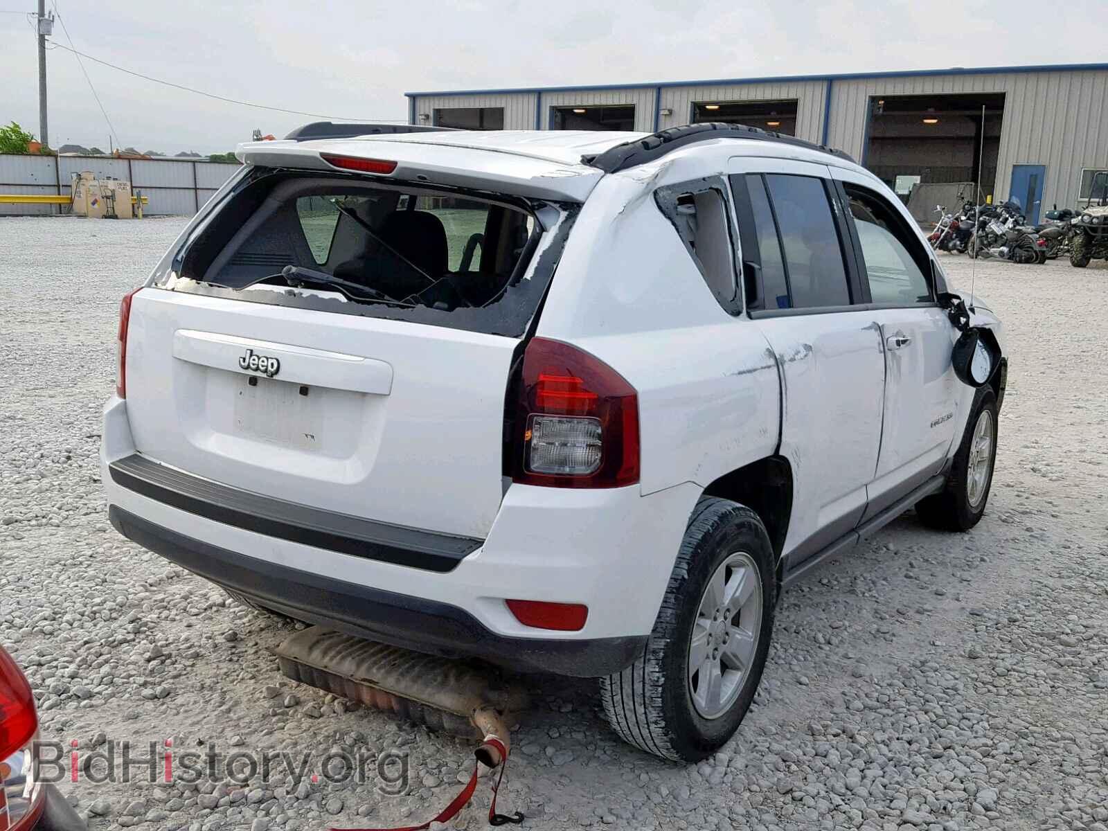 2014 JEEP COMPASS SP - VIN: 1C4NJCBAXED542460 - Фото 4