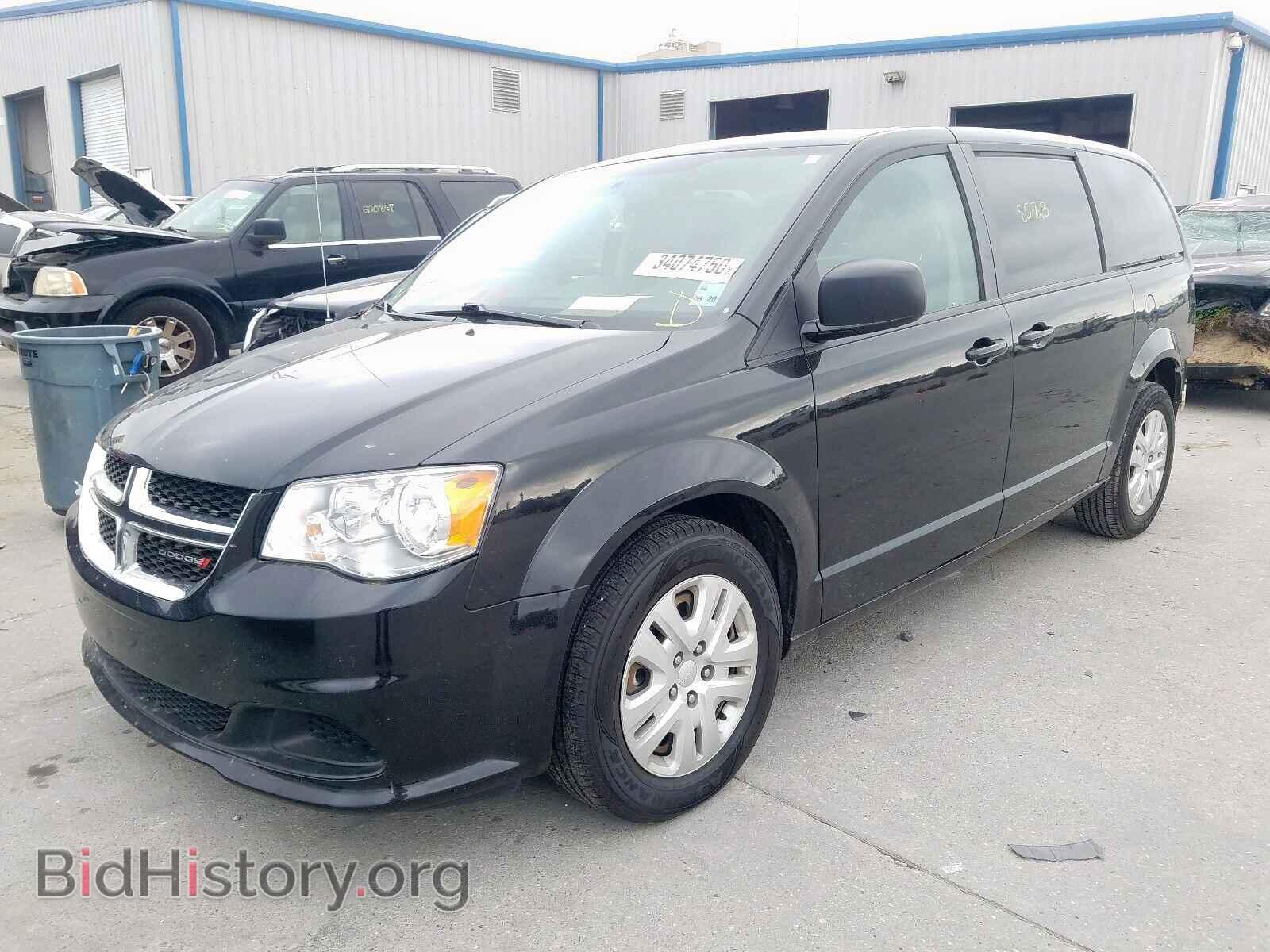 2018 DODGE CARAVAN - VIN: 2C4RDGBG7JR162147 - Фото 2
