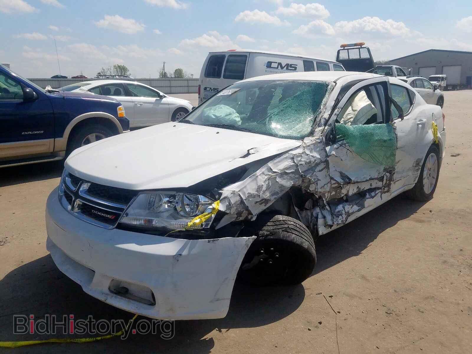 2013 DODGE AVENGER - VIN: 1C3CDZAG4DN771625 - Photo 2