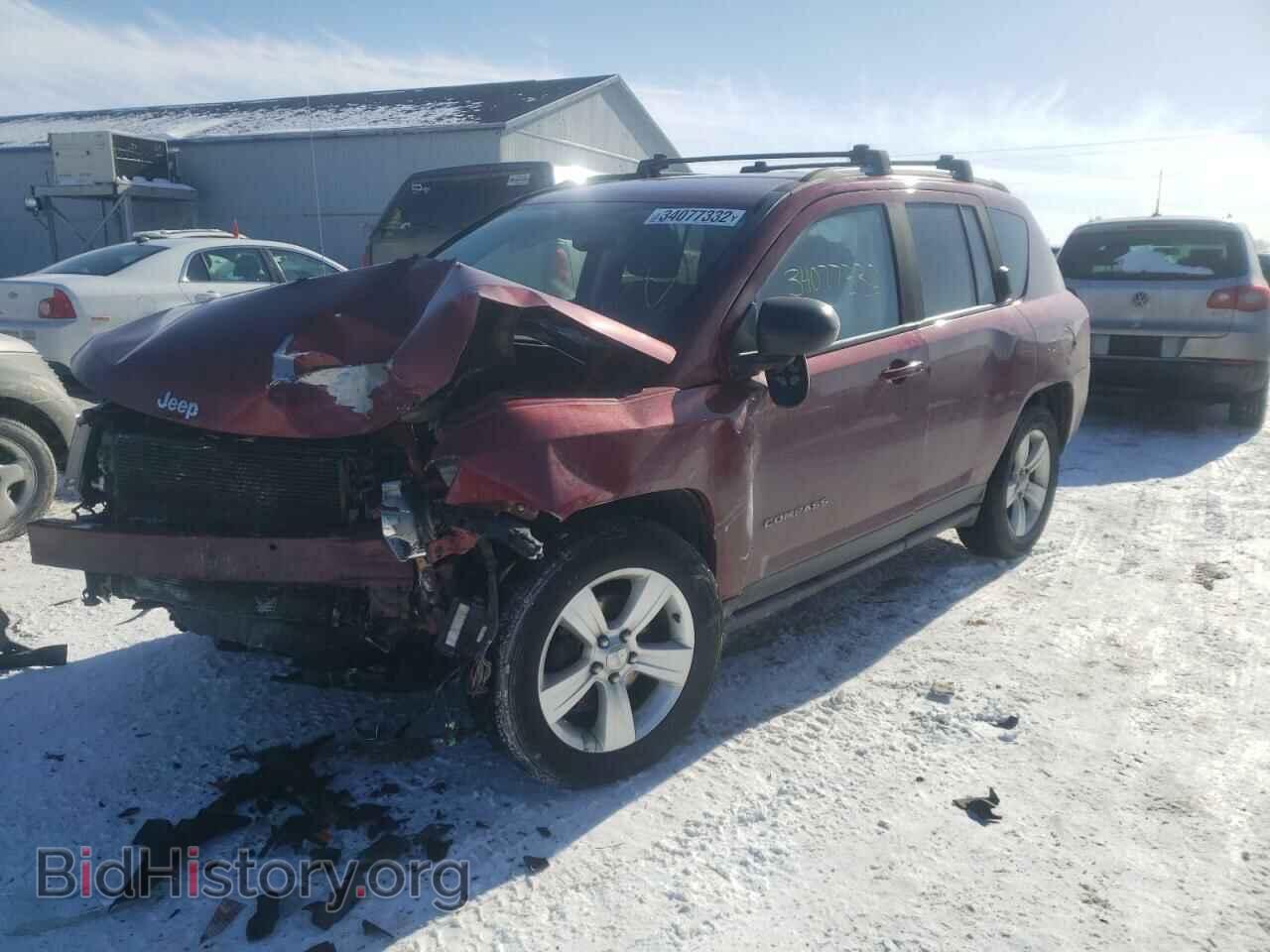 2016 JEEP COMPASS - VIN: 1C4NJDBB0GD509629 - Фото 2