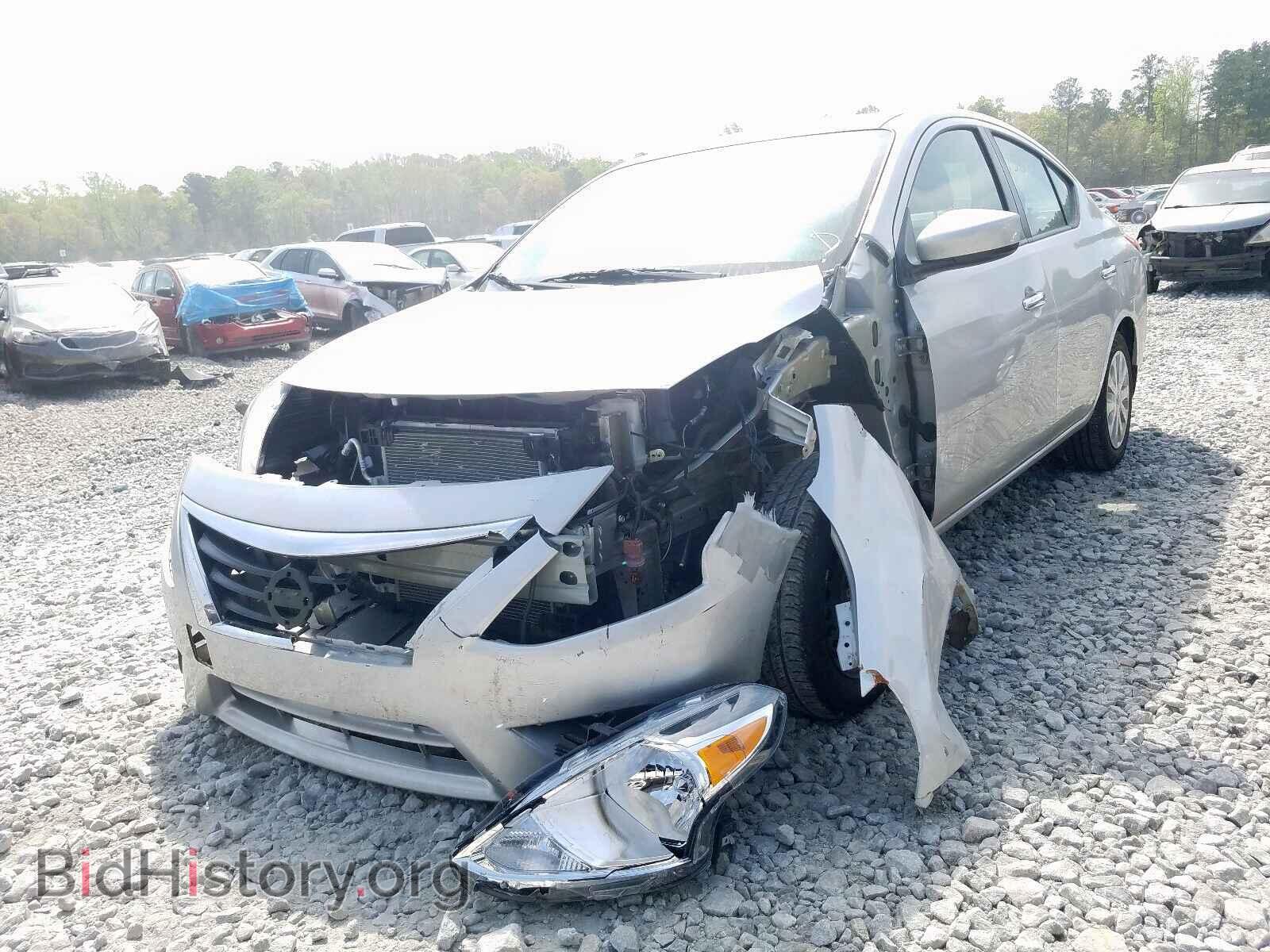 2019 NISSAN VERSA - VIN: 3N1CN7AP3KL831309 - Фото 2