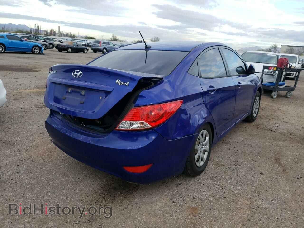 2012 HYUNDAI ACCENT - VIN: KMHCT4AE4CU203584 - Фото 4