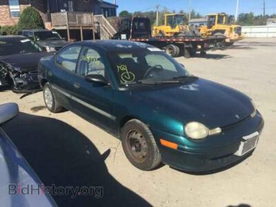 1997 Dodge NEON Neon Highl, green — VIN 1B3ES47C8VD114191, Copart