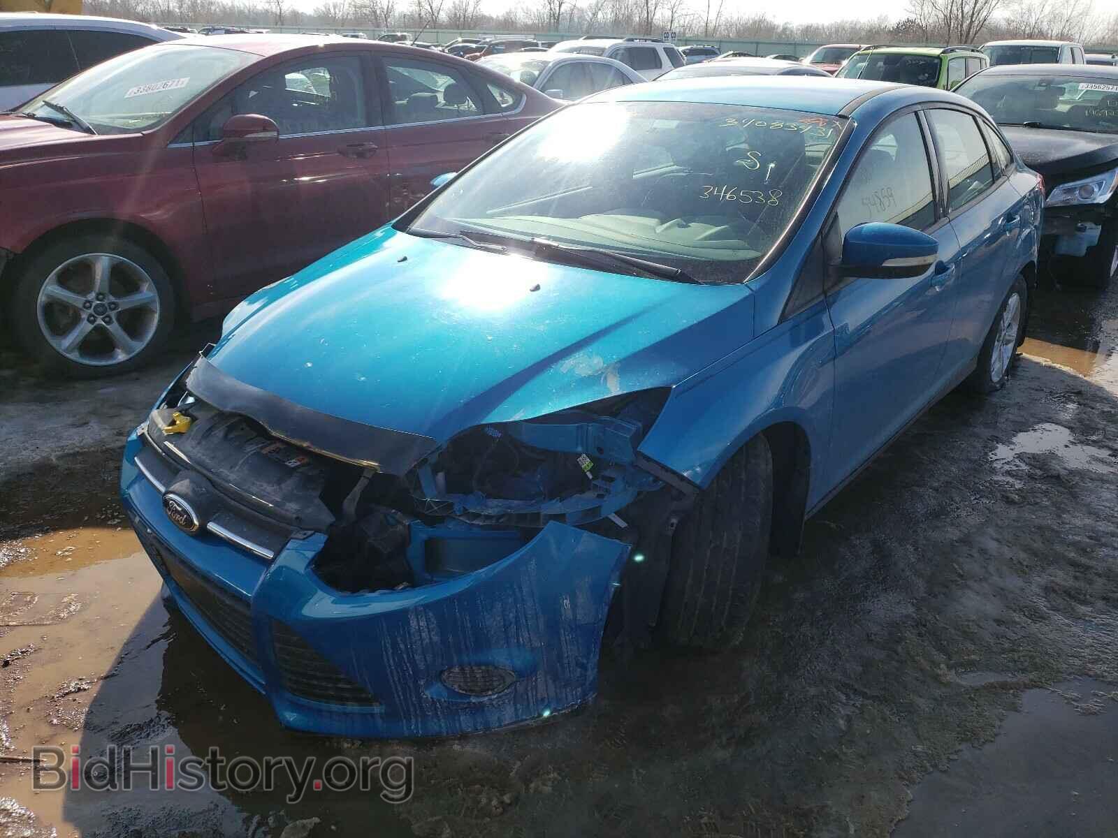 2014 FORD FOCUS - VIN: 1FADP3F24EL346538 - Фото 2