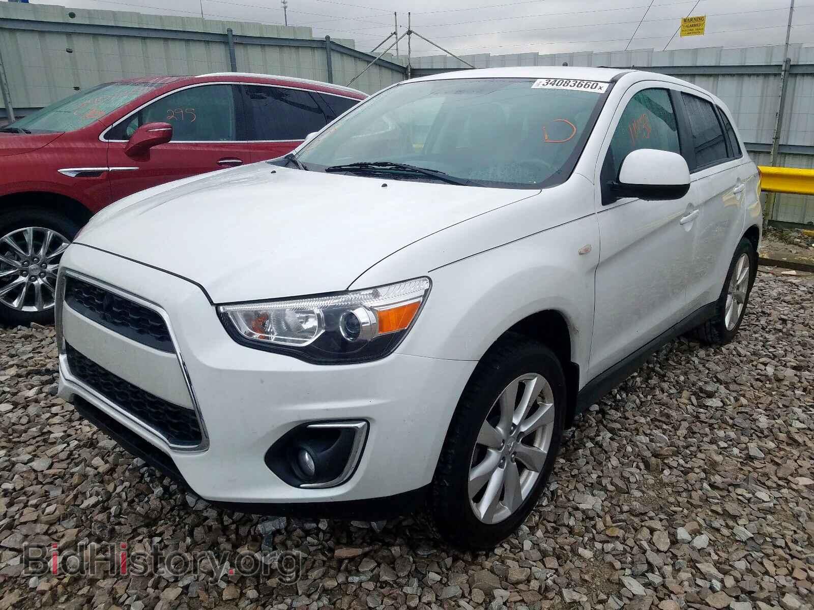 2014 MITSUBISHI OUTLANDER - VIN: 4A4AP3AU8EE031812 - Фото 2