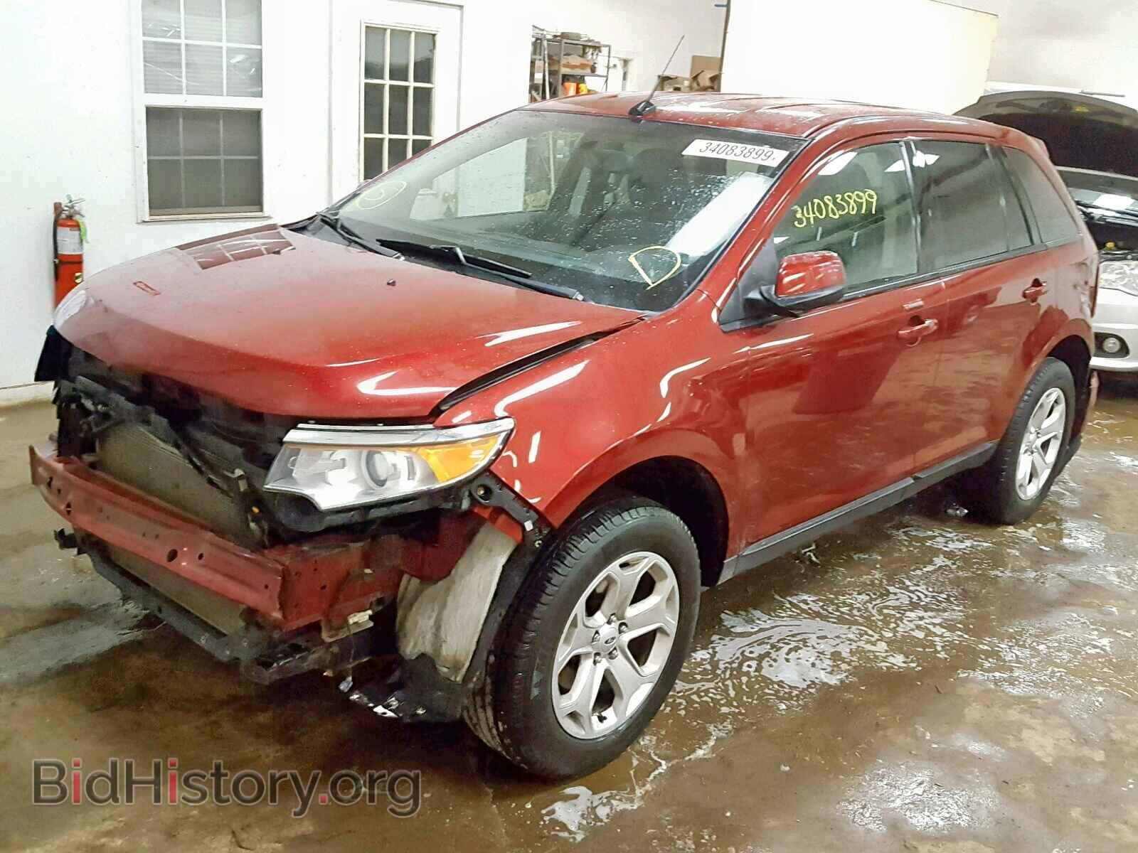 2014 FORD EDGE SEL - VIN: 2FMDK3JC9EBB37221 - Photo 2