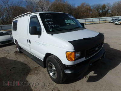 2006 Ford ECONOLINE, белый — VIN 1FTRE14W06DB21674, Copart