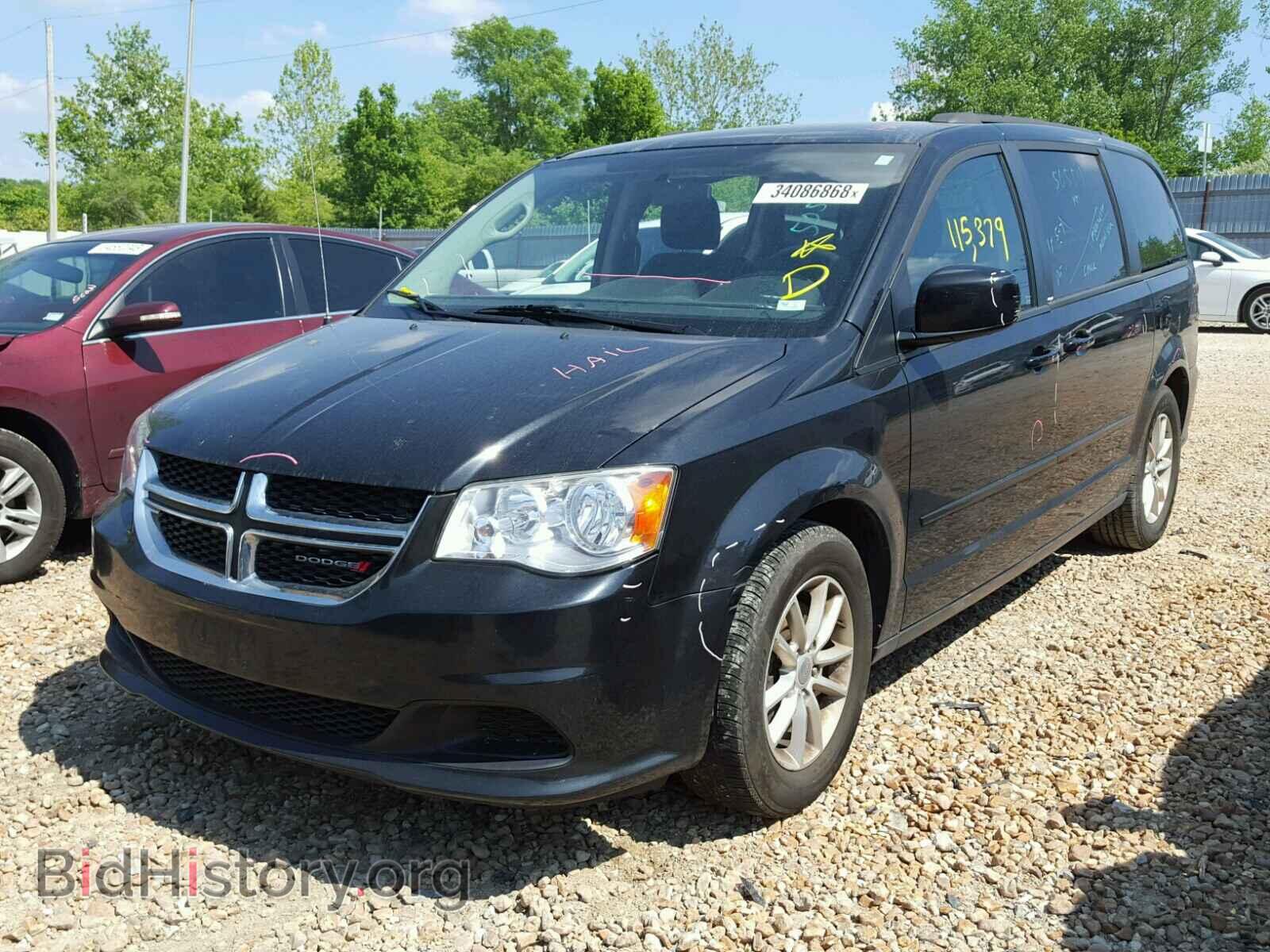 2013 DODGE CARAVAN - VIN: 2C4RDGCG4DR687024 - Фото 2