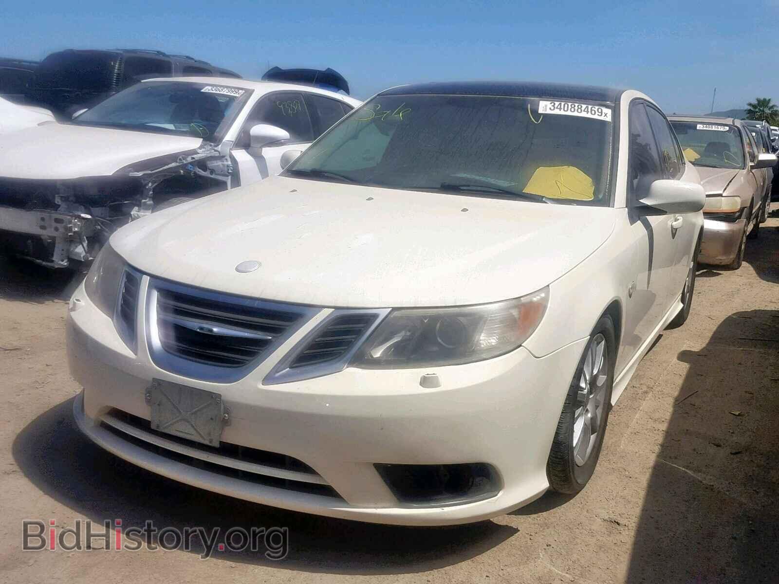 2008 SAAB 9 3 - VIN: YS3FB49Y281112320 - Фото 2