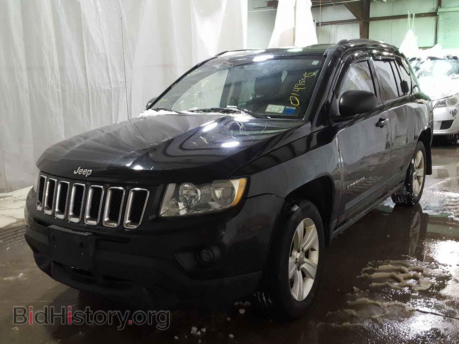 2012 JEEP COMPASS - VIN: 1C4NJCBB4CD579073 - Фото 2