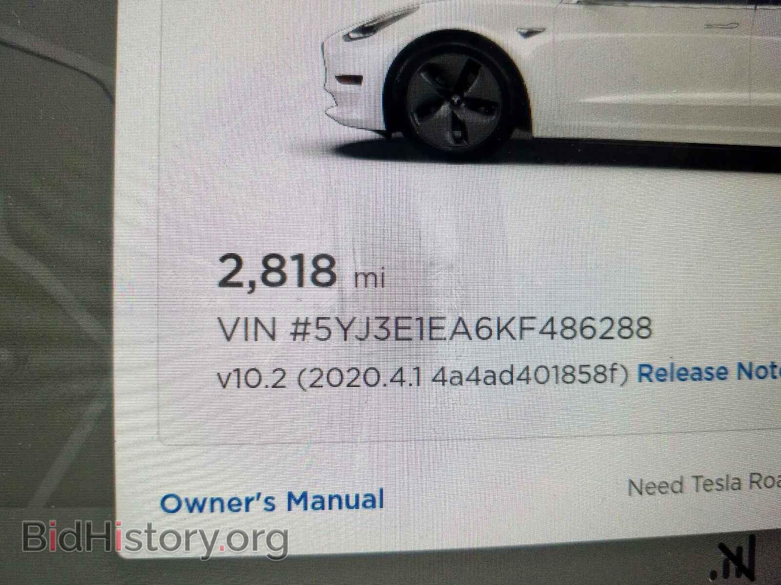 2019 TESLA MODEL 3 - VIN: 5YJ3E1EA6KF486288 - Photo 8