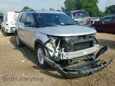 2013 Ford EXPLORER Explorer X, silver — VIN 1FM5K8D8XDGC04649, Copart